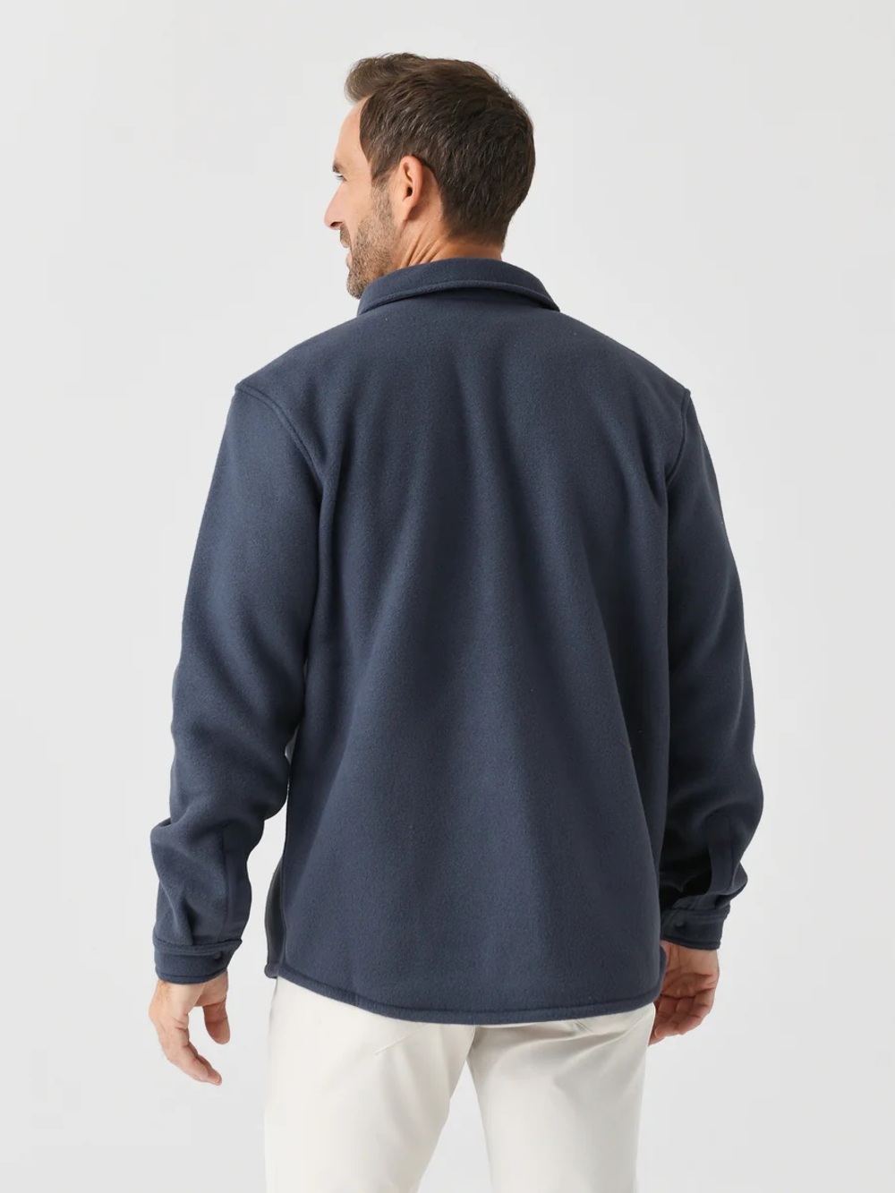 Patagonia Synchilla Shirt Jacket Smolder Blue XL - Picture 4 of 9